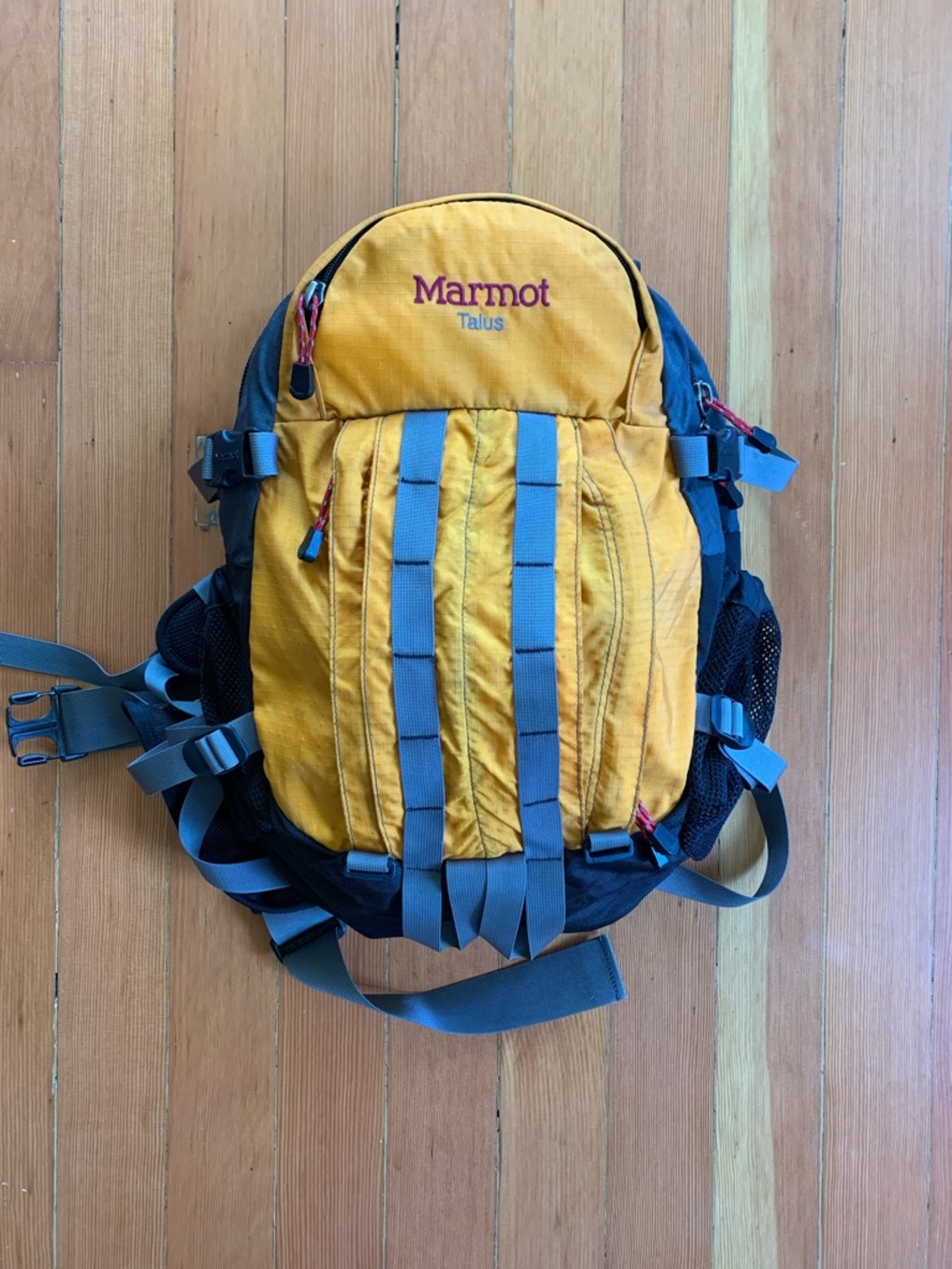 Marmot Talus Yellow and Gray Hiking Backpack